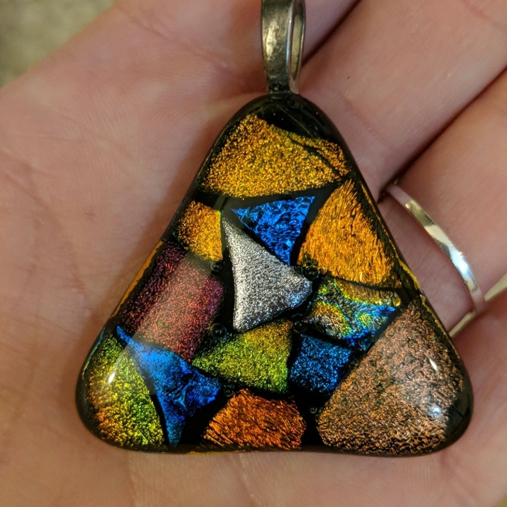 1.5" Triangular Pendant